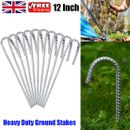 Ground Stakes Pegs Polytunnel Greenhouse Anchor Kit Gazebo Tent Marque Shed Cage
