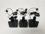 Lot of 3 Plantronics CS540-XD Wireless Headsets w/Power Adapters (No Ear Hooks)