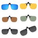 Unisex Polarized Sunglasses Driving Sports Fishing Glasses UV400 Eyewear Clip