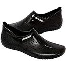 Cressi Water Shoes Escarpines, Unisex Adulto, Negro, 43 EU