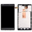 HAWEEL LCD Screen Replacement Parts, LCD Display + Touch Panel with Frame for Nokia Lumia 1520 (Black)