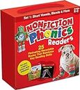 Nonfiction Phonics Readers: 25 Motivating Decodable Books That Reinforce Key Reading Skills: Short Vowels, Blends & More