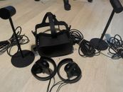 Casque Oculus Rift Realité Virtuelle En Bon État Manette Et Capteur Sans Boîte
