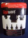 "NEW" Gigaware Universal Component Gaming Cable 26-465 Xbox 360, Wii and PS2/PS3
