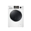 Equator All-in-one Washer Dryer Ventless FULLY BUILTIN 0-CLEARANCE 1.62cf/15lbs 110V 1400RPM White