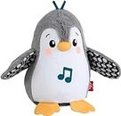 Fisher-Price Pingüino Anda y aletea Peluche Que anda con música, Juguete para bebés recién Nacidos (Mattel HNC10)