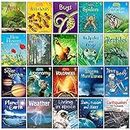 Usborne Beginners Nature & Science Collection 20 Books Set (Ants, Bugs, Spiders, Tree, Reptiles, Rainforests, Bees & Wasps, Volcanoes, Astronomy,Solar System, Your Body, Planet Earth, Weather & More)