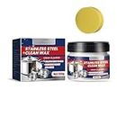 Magical Nano-Technology Stainless Steel Cleaning, Stainless Steel Clean Wax, Stainless Steel Cleaning Paste, Rust Remover for Stainless Steel, Stainless Steel Cleaner and Polish for Appliances (1PC)