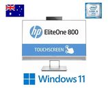 HP EliteOne 800 G3 Touch Screen i5 7500 8/16GB 256/512/1TB SSD Win 11 AIO PC