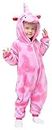 Easuit Kids Pink Unicorn Onesie Animal Pajamas Halloween Costumes Cosplay for Girls 4-6 EA-Unicorn27 F-pink Unicorn
