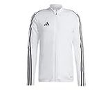 adidas Mens Tracksuit Jacket Tiro 23 League Training Track Top, White, HS3501, M
