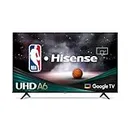 Hisense A6 Series 55-Inch Class 4K UHD Smart Google TV with Voice Remote, Dolby Vision HDR, DTS Virtual X, Sports & Game Modes, Chromecast Built-in (55A6H, 2022 New Model) Black