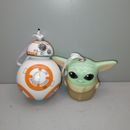 Hallmark Star Wars Christmas Ornaments: Yoda 3", BB8 3.25"