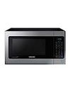 SAMSUNG 1.1 Cu Ft Countertop Microwave Oven w/ Grilling Element, Ceramic Enamel Interior, Auto Cook Options,1000 Watt, MG11H2020CT/AA, Stainless Steel, Black w/ Mirror Finish,15.8"D x 20.4"W x 11.7"H