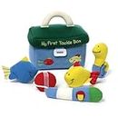 Baby GUND Play Soft Collection, My First Tackle Box 5-Piece Plush Playset with Rattle, Squeaker and Crinkle Plush Toys, Sensory Toy for Babies and Newborns, 8”