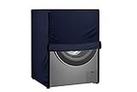 Stylista Washing Machine Cover Compatible for LG 8 Kg Fully-Automatic Front Loading FHV1408ZWP Blue