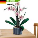 10311 Icons Orchid Artificial Plant Building Set with Flowers,Home DIY Décor DE