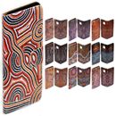 For Apple iPhone Series - Aboriginal Art Print Flip Wallet Phone Case Cover #1