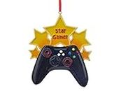 Star Gamer Ornament W8364 New