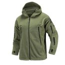Hunting Hiking US Military Thermal Fleece Tactical Jacket Outdoors Sports Hooded