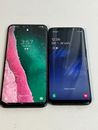 2x Samsung Galaxy S8 A20 Model SM-G950F Phone Working / Locked For Parts Only