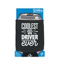 Coolest Bus Driver Ever - Novelty Funny Drinks Cooler Holders Stubby Holder