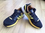 Adidas Messi Runfalcon Herren Turnschuhe schwarz gelb Größe UK 8
