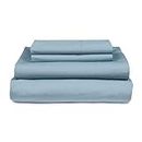 MyPillow Percale Bed Sheets, King, Powder Blue