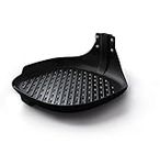 Philips Kitchen Appliances Grill Pan Kitchen Accessory, One Size, Black