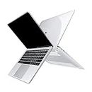 Aavjo, Case Compatible for MacBook Air 13 inch 2020 -A2337 (M1), 2020 - A2179, 2018-2019 A1932 with Retina Display, Plastic Hard Shell & Keyboard Cover, Cyrstal Clear