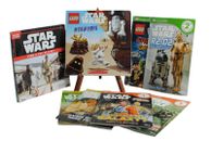 Star Wars Learning to Read books 3 Levels Lego Scholastic/ Starwars Sticker Book