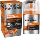 L'Oréal Paris Men Expert crema 50ml hidratante anti-fatiga 24H,guaraná,vitaminas