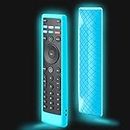 Cover for Vizio Remote, Compatible with Vizio Remote Case XRT136 / XRT140 D Series Universal Smart TV Control Replacement Silicone Skin Sleeve Glow in The Dark