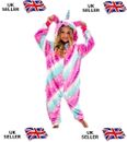 Unicorn 1Onesie Kids Pyjamas Sleepsuit Animal Adult Jumpsuit Costume ✅ UK