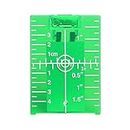 Green Laser Target, Magnetic Laser Targets Card Plate for Green Rotary Lasers