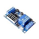 ERH India 6 to 30 Volt DC 1 Channel Relay Module Switch with LED Display Trigger Time Delay Circuit Board for Timer Cycle Adjustable and Incubator