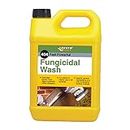 Everbuild 404 Fast Powerful Fungicidal Wash – Removes Lichens, Fungi and Algae – Exterior and Interior use – 5 Litre