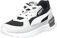 PUMA Unisex Baby GRAVITON AC INF Sneaker, Gray-Black-White-Silve-Steel, 8 UK Child