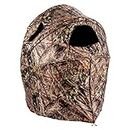 Ameristep Hunting Lightweight Portable Ultra-Compact Easy-Setup 1-Person Deluxe Tent Chair Ground Blind, Mossy Oak Break-Up Country
