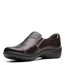 Clarks Womens Collection Loafer, Dark Brown, 9.5 US