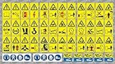 Caterpillar Equipment Machinery Warning Decals Aftermarket Decal/Pegatinas/Adesivo/Sticker/Replacement Set