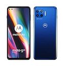 Motorola Moto G 5G Plus - Smartphone de 6.7" (5G FHD+, procesador Snapdragon SD765, 4x cámaras de 48 MP, batería de 5000 mAH, Dual SIM, 6/128 GB, Android 10), Azul [Versión ES/PT]