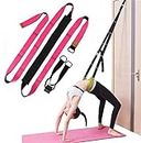 Xemz Back bend Assist Trainer - Improve Back and Waist Flexibility, Door Flexibility Stretching Strap, Home equipment for Ballet, Dance, Yoga, Gymnastics, Cheerleading, Splits (rose)