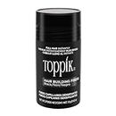 Toppik Hair Building Fibers, Black, 12g Fill In Fine or Thinning Hair Instantly Thicker, Fuller Looking Hair 9 Shades for Men Women