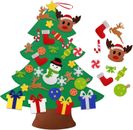 DIY Felt Christmas Tree 31pcs Ornaments Xmas Hand Craft Decorations for Kids UK