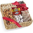 A Gift Inside Chocolate, Nuts and Crunch Gift Basket