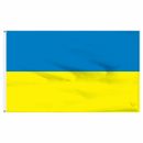 Ukraine 3ft x 5ft Flag/Banner 100% Polyester High Quality with Metal Grommets