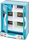 Ratna's Plastic Toy Refrigerator Role Play Household Kitchen Appliance Miniature Toy for Kids, Blue