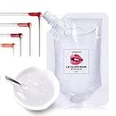 Yalatan Lip Gloss Base, Lip Gloss Base Oil Material Lip Makeup Primers, DIY Handmade Lip Balms, Non-Stick Lipstick