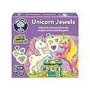 Orchard Toys Unicorn Jewels Colour Matching Travel Games for Learning Colours, Mini Board Game, Unicorn Game for 3+ Year Olds, Toddlers, Kids, Family Game for Unicorn Gifts, Educational Birthday Party